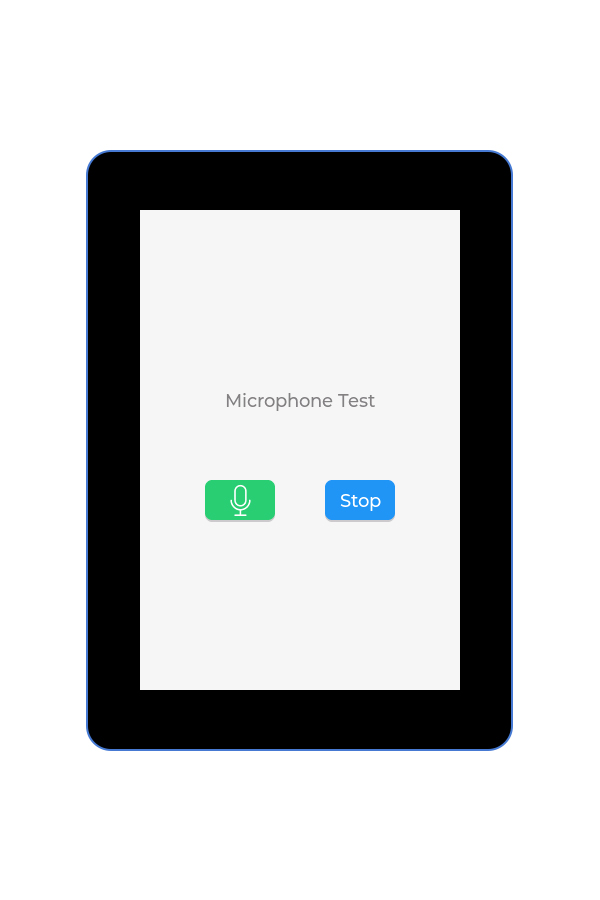Microphone Test Demo